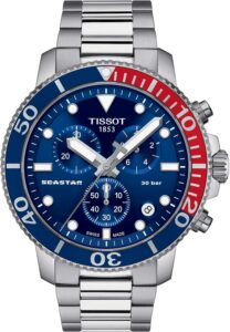 9. Tissot Seastar 1000 Quartz Chronograph Watch